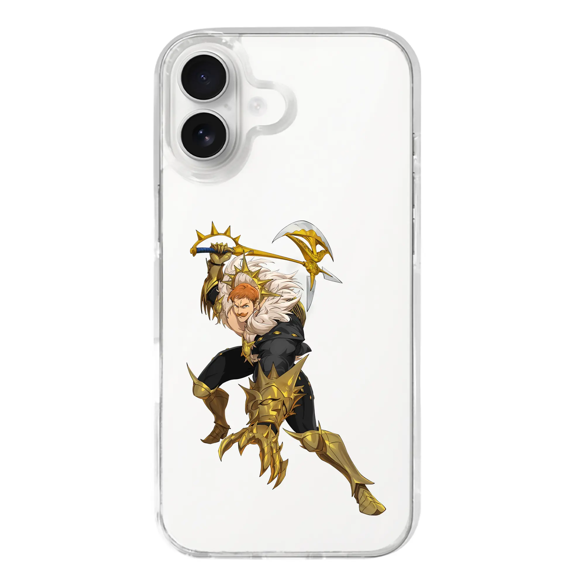 七つの大罪 グッズ エスカノール - iPhone 17シリーズ 透明スマホケース – 薄型・耐衝撃・精密フィット保護カバー